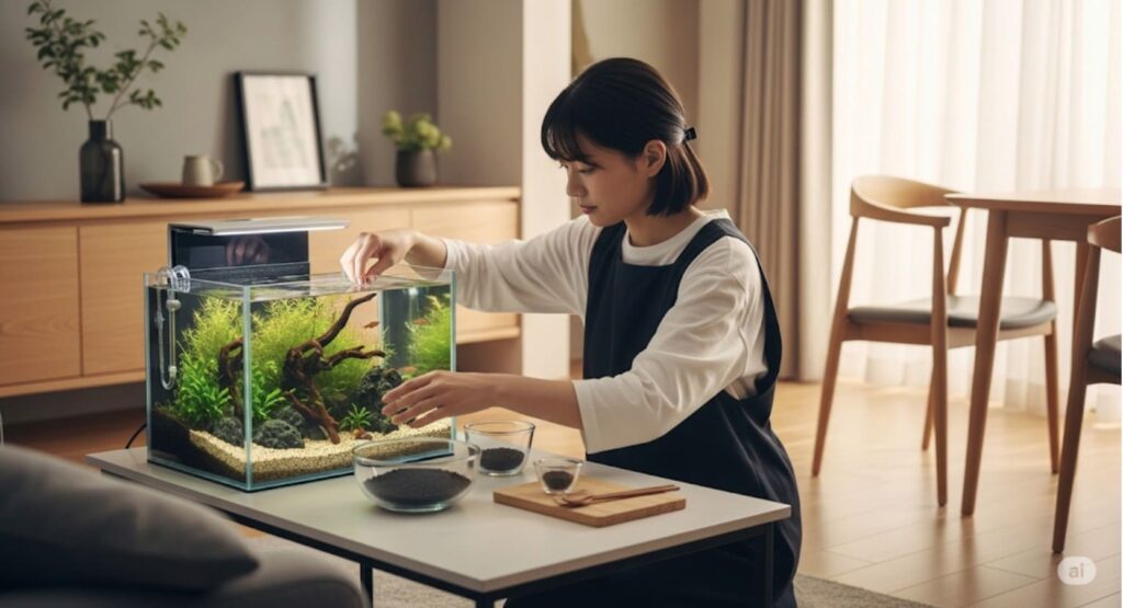 初心者向け!メダカ水槽をおしゃれに飾る基本