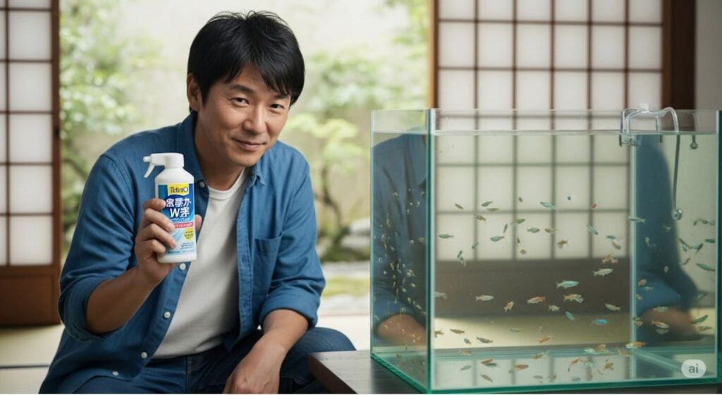 テトラ製品で水換え簡単にする方法